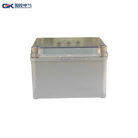 Trung Quốc Nhỏ hộp nhựa màu xám hộp nối vít sử dụng giao tiếp với bìa trong suốt nhà cung cấp