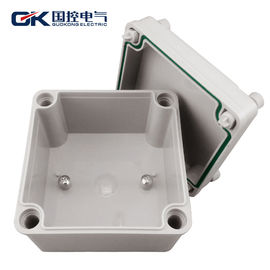 Hộp bao vây gắn tường 100 * 100 * 75mm, vỏ nhựa ABS 3 chiều cho thiết bị điện tử nhà cung cấp